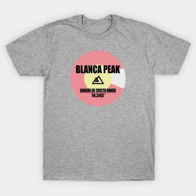 Blanca Peak T-Shirt by esskay1000